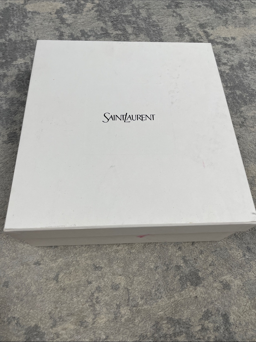 NIB Saint Laurent YSL Logo Plaque Cassandra Patent Leather Sandals Stiletto 40 - Picture 15 of 16
